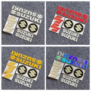 * Listo STOCK * Para Suzuki Pegatina Emblema Logotipo Pegatinas