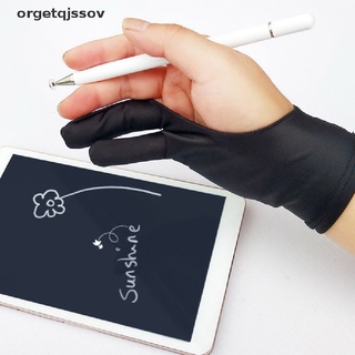 orget 2 guantes antiincrustantes de dedo para artista dibujo y bolígrafo tableta gráfica cl