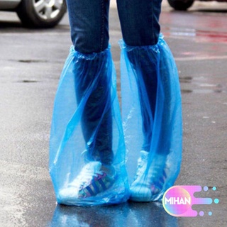 Mihan 5 Pares De zapatos De lluvia desechables antideslizantes De Alta calidad durable (1)