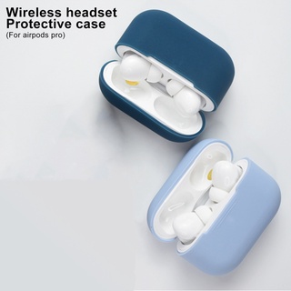 [be] bolsa de almacenamiento para auriculares de color sólido resistente al desgaste anticaída para airpods pro
