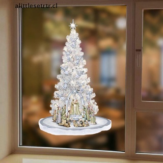 alittlesetrtr: pegatinas de pvc para decoración de árbol de navidad, pasta de ventana, decoración de muñecas [cl] (8)