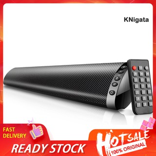 Knigata Bluetooth 5.0 inalámbrico TV Soundbar Home Theater montado en la pared barra de sonido altavoz (1)