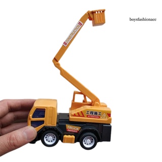 Bbe - 4 piezas de juguete de camión simulación de coordinación de ojo de mano de plástico tire hacia atrás camión coche para niños (8)