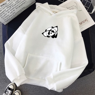 Harajuku lindo Panda impresión Kawaii sudaderas Harajuku sudadera con capucha para abrigo Poleron