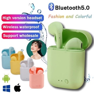 Auriculares inalámbricos Mini-2 TWS con Bluetooth 5.0, Auriculares deportivos con micrófono y caja de carga para todos los teléfonos, Huawei, Iphone, OPPO, Xiaomi, TWS, música