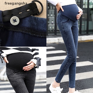 [FRE] Moda Mujeres Embarazadas Pantalones Delgados Skiny Jeans Casual Vaqueros De Maternidad SXZ