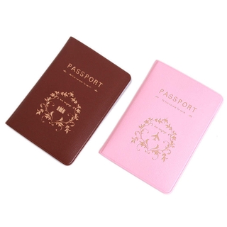 mujer travel utility pasaporte protector de piel tarjeta de identificación cubierta titular caso