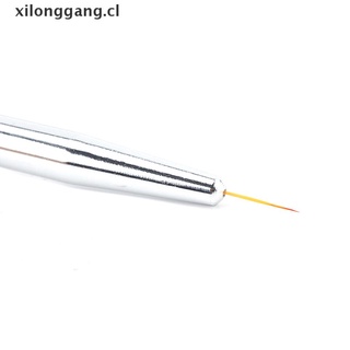 longang 3 pzs pincel para pintura de uñas/pluma limpiadora de gel uv/cepillo afilado minúsculo sirena. (1)