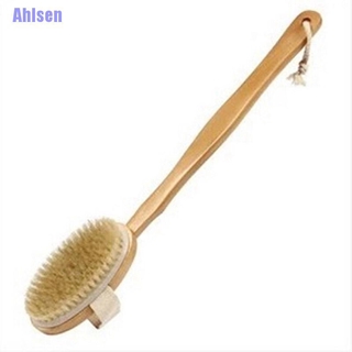 Ahlsen - cepillo de baño de madera Natural para ducha, cuerpo, cepillo de espalda