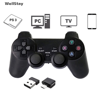 [WellStay] 2.4GHz Inalámbrico Dual Joystick Control Gamepad Para PS3 PC TV Box