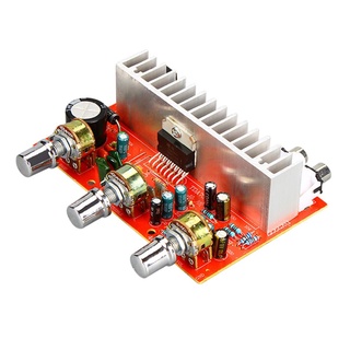 MATTKE DC12V Amplificador De Potencia Amplificación TDA7377 Placa Amplificadora Sonido Estéreo 40W + 40W Coche Audio Digital 2.0 Canal Módulo/Multicolor (6)