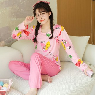 Ropa de dormir de las mujeres Baju Tidur Wanita Baju Tido Perempuan Baju pijamas ropa de dormir Lounge Wear