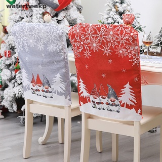 (waterheakp) decoración de navidad silla cubre asiento de comedor santa claus decoración del hogar fiesta en venta