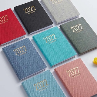 2022 Mini Portátil Bolsillo Cuaderno A7 Colorido Diario Planificador Personal Para La Escuela De Suministros De Oficina