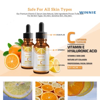 [winnie] 10 ml de vitamina c ácido hialurónico hidratante retinol facial anti envejecimiento suero (2)