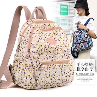 Backpack Women's Bag Fashionable Trendy Large-Capacity Travel Bag 2021 New Arrival Lightweight All-Match Small Travel Backpack Schoolbag
