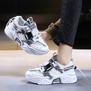 Nuevo diseño de las mujeres moda Casual zapatos transpirable ligero estudiante zapatillas (7)