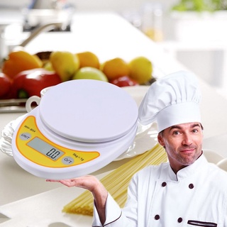 #mst wh-b04 5kg/1g lcd digital báscula electrónica de cocina para pesaje de balanza de alimentos