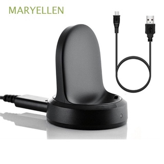 MARYELLEN Portable Wireless Fast Charger Smart Electronics Watch Charger Dock for Samsung Gear S3/S2 Smart Watches 42/46 mm Charging Cable Black High Quality Frontier Watch for Samsung Galaxy Watch/Multicolor