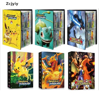 Zcjyyiy soporte para libro/juego/Mapa De Pokemon De bolsillo con 120 Cartas