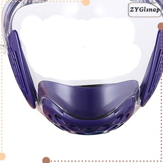 PC Visible Clear Face Mask Face Shield Covering Reusable Anti Fog for Adult