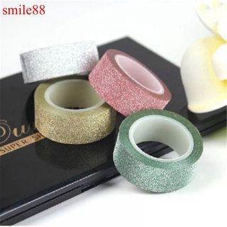 Cinta Washi Smile88 3m cinta adhesiva con Glitter/cinta adhesiva Para decoración Diy/manualidades