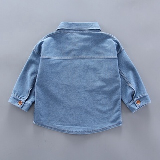 primavera otoño niños conjuntos de ropa niños denim top + jeans 2pcs niños deporte trajes bebé niños ropa conjunto de chándales (8)