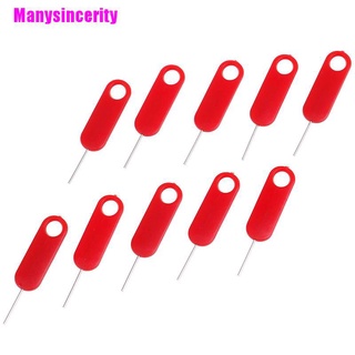 [Manysincerity] 10 pzs bandeja roja para tarjetas sim/herramienta de eliminación de pin (6)