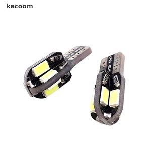 kacoom 10pcs canbus t10 194 168 w5w 5730 8 led smd blanco coche cuña lateral lámpara cl (8)