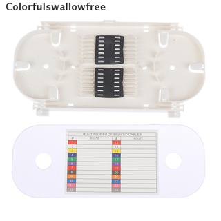 Colorfulswallowfree Splice Tray/ 24 cores Fiber Optic Splice Tray/Fiber Splice Tray BELLE