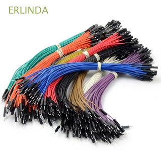 ERLINDA 30 Pcs Jumper Wire Male To Male Connector Dupont Cable DIY Electronic Kit 2.54mm Male To Female Female To Female 20cm Breadboard