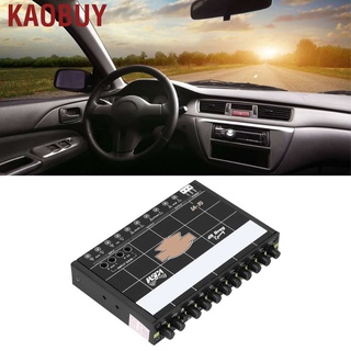 Kaobuy - procesador de sonido gráfico de 7 bandas, ecualizador de Audio estéreo para coche, con mm AUX-IN (7)