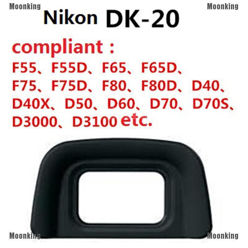 Moonking DK-20 - ocular de goma para NIKON D5100 D3100 D3000 D50 D60 D70S D5200