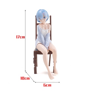 15cm re:vida en un mundo diferente de Zero Anime figura Rem Ram figura coleccionable modelo muñeca juguetes (8)