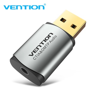 Vention Usb tarjeta De sonido Externa interfaz De audio Usb Adaptador De tarjeta De sonido De 3.5 mm Para Laptop