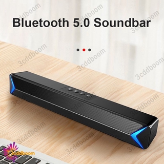 Listo stock 2020 TV barra de sonido AUX USB con cable e inalámbrico Bluetooth cine en casa Radio FM Surround Soundbar para PC TV altavoz 3CD