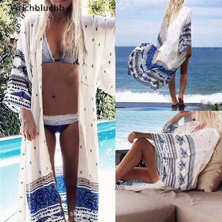 (arichbluehb) moda de las mujeres de verano de gasa bikini cubrir trajes de baño traje de baño vestido de playa largo maxi en venta