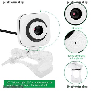 JOCL Webcam USB 2.0 Camera Auto Focus Web Cameras With Microphone HD 210824