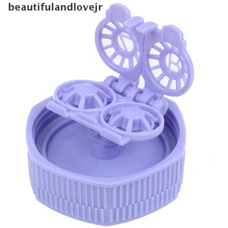 [beautifulandlovejr] 1x portátil lente de contacto limpiador caja de rotación manual lavadora limpieza viaje