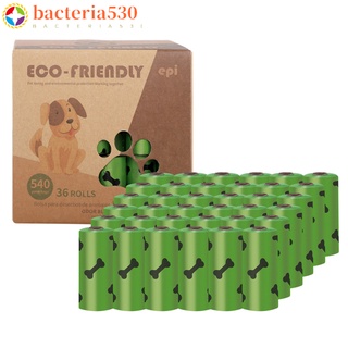 bacteria530 Dog Poop Bag Pet Poop Picker Degradable Poop Picker Eco-friendly Dog Waste Disposal Bags