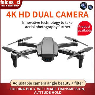 L705 De Cuatro Ejes Plegable Drone 4K HD WIFI Doble Cámara Aérea De Altura Fija Aviones Juguete Regalo Para Niños FOLCES