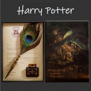 Harry Potter Pluma De Búho Academia Mágica set retro dip Regalo De Cumpleaños