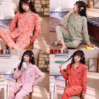 Las mujeres pijamas pijama confort baju tidur wanita casual baju tido perempuan pijamas [tidur wanita pijamas] algodón 2015 Selesa pakai pijama transpirable
