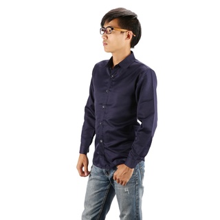camiseta de manga larga con cuello alto para hombre color sólido ultradelgado