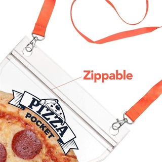 clcz - bolsa portátil para pizza, gran regalo, relleno o para el amante de la pizza! (1)