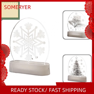[someryer] Luces de navidad blancas cálidas para el hogar, luces LED de navidad, decorativas para vacaciones