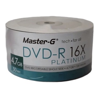 Dvd-r Master G 16x C/logo Platinum Pack 50 Und