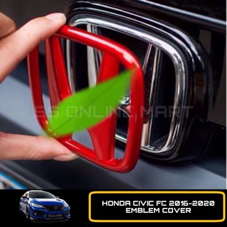 Logotipo De Honda Civic Fc Emblema De Carbono