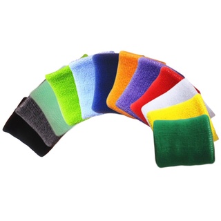 deportes absorbente de sudor toalla pulsera de algodón puro a prueba de sudor pulsera pulsera hombres y mujeres pulseras deportivas (2)