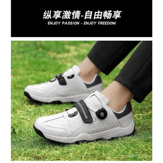[Golf] 35-47 Hombres Mujeres Zapatos De Transpirables Zapatillas De Deporte Unisex Golfista Calzado Resistente Al Desgaste Más El Tamaño (10)
